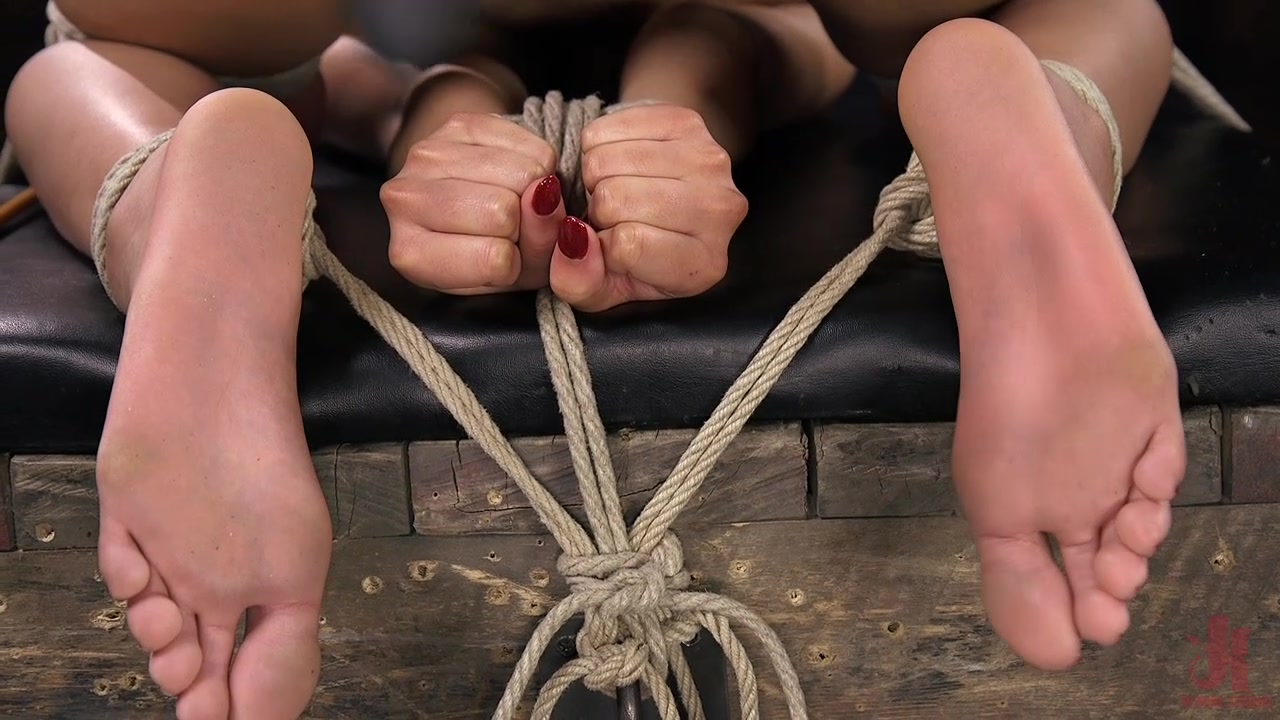 Hogtied with  Amethyst Banks
