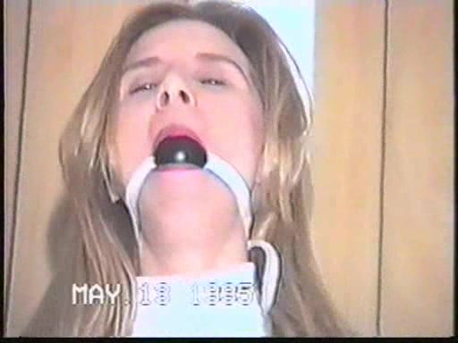 Innocent chick is getting gagged by her lovely master