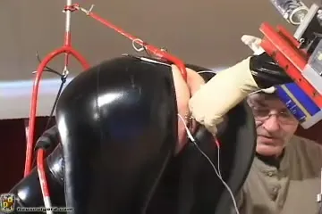 Delicious slave pussy getting probed with fists and toys